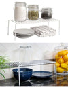 Kitchen Accessories Storage Inside Cabinet Desktop Rack Shelf Organizer