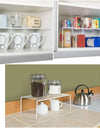 Kitchen Accessories Storage Inside Cabinet Desktop Rack Shelf Organizer